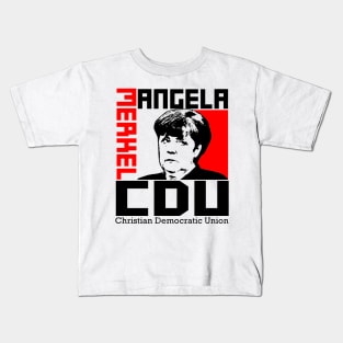 Kanzlerin Angela Merkel 2 Kids T-Shirt